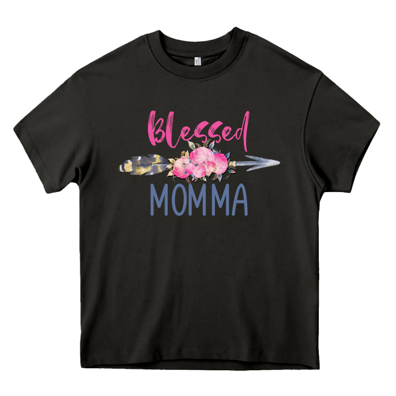 Blessed Momma Heavy Core Tee by artisFamous | Teevron