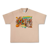 Burro Happy Turkey Day Urban Heavy Tee - CowhideDigitalArt
