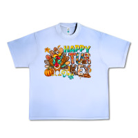 Grape Ice Happy Turkey Day Urban Heavy Tee - CowhideDigitalArt