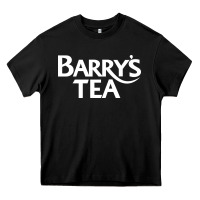 Black barry's tea graphic Heavy Core Tee - artisFamous