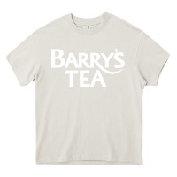 Cream barry's tea graphic Heavy Core Tee - artisFamous
