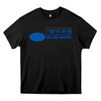 Black blue note jazz music records Heavy Core Tee - artisFamous