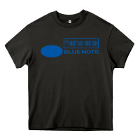 Asphalt blue note jazz music records Heavy Core Tee - artisFamous