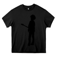 Black ro.b.e.r.t.  &' c.u.r.e'  smith  baseball ¾ sleeve t shirt Heavy Core Tee - artisFamous