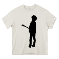 Cream ro.b.e.r.t.  &' c.u.r.e'  smith  baseball ¾ sleeve t shirt Heavy Core Tee - artisFamous