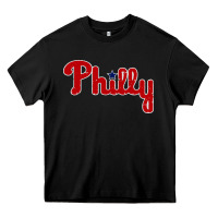 Black baseball philly Heavy Core Tee - artisFamous