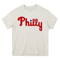 Cream baseball philly Heavy Core Tee - artisFamous