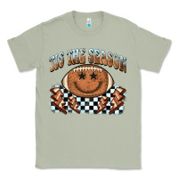 Matcha tis the season football smiley face Classic Tee - BarkalooDesign