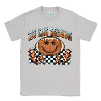 Moon Dust tis the season football smiley face Classic Tee - BarkalooDesign
