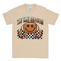 Mushroom tis the season football smiley face Classic Tee - BarkalooDesign