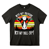 Asphalt vintage not my pasture not my bull cow Heavy Core Tee - artisFamous