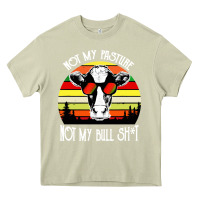 Vintage Not My Pasture Not My Bull Cow Heavy Core Tee | Teevron