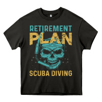 Asphalt Retirement Plan Scuba Diving Heavy Core Tee - artisFamous