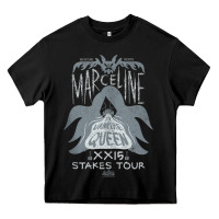Black adventure time mar.ce.li.ne vampire qu.e.e.n post  t shirt Heavy Core Tee - artisFamous