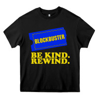 Black blockbuster be kind rewind Heavy Core Tee - artisFamous