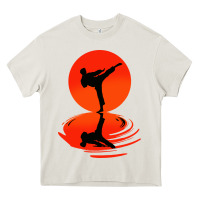 Cream karate and kung fu Heavy Core Tee - artisFamous