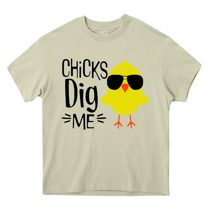 Kids Chick Dig Me Christian Heavy Core Tee by artisFamous | Teevron