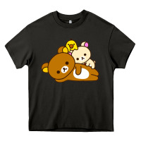 Asphalt rilakkuma rila head shirt Heavy Core Tee - artisFamous