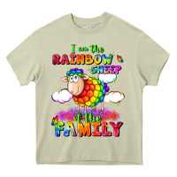 Mossy I am the rainbow sheep of the family Heavy Core Tee - FaDigitalArtStudio
