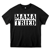 Black Mama Tried Heavy Core Tee - artisFamous