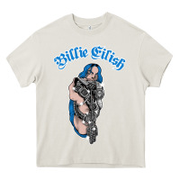 Cream b.i.l.l.i.e  e i.li.s.h  official  bling  t shirt Heavy Core Tee - artisFamous