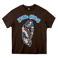 Chocolate Brown b.i.l.l.i.e  e i.li.s.h  official  bling  t shirt Heavy Core Tee - artisFamous