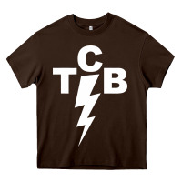 Chocolate Brown taking care of business rock n roll Heavy Core Tee - artisFamous