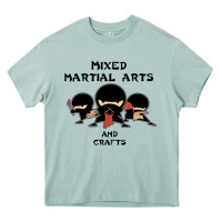 Mixed Martial Arts And Crafts Heavy Core Tee | Teevron