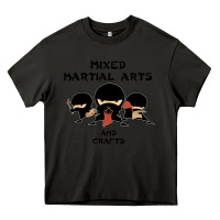 Asphalt mixed martial arts and crafts Heavy Core Tee - artisFamous