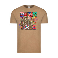Vintage Coffee boy grandma Vintage Tee - CowhideDigitalArt