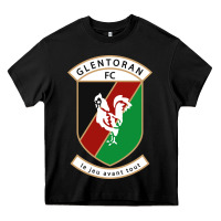 Black glentoran Heavy Core Tee - artisFamous