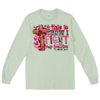 Matcha this is how i fight my battles Long Sleeve Tee - RacoonDesign