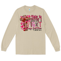 Mushroom this is how i fight my battles Long Sleeve Tee - RacoonDesign
