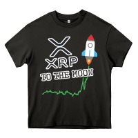 Asphalt xrp to the moon Heavy Core Tee - artisFamous