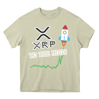 Mossy xrp to the moon Heavy Core Tee - artisFamous