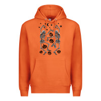 Carrot halloween dancing skeletons Premium Hoodie - BarkalooDesign