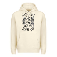 Sandshell halloween dancing skeletons Premium Hoodie - BarkalooDesign
