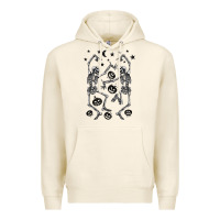 Tofu halloween dancing skeletons Premium Hoodie - BarkalooDesign