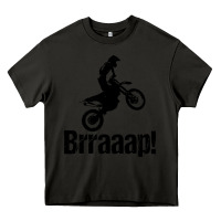 Asphalt brraaap funny dirt bike Heavy Core Tee - artisFamous