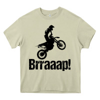 Brraaap Funny Dirt Bike Heavy Core Tee | Teevron