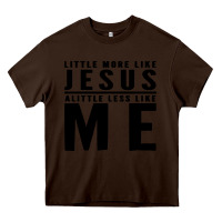 Chocolate Brown christian faith in christ Heavy Core Tee - artisFamous