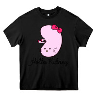 Black hello kidney Heavy Core Tee - artisFamous