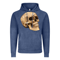 Vintage Denim skull Vintage Hoodie - Artiststas