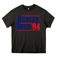 Asphalt reagan bush '84 Heavy Core Tee - artisFamous