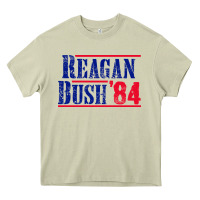 Mossy reagan bush '84 Heavy Core Tee - artisFamous