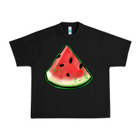Black watermelon sliece Urban Heavy Tee - Jasminsmagicworld