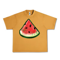 Peanut Butter watermelon sliece Urban Heavy Tee - Jasminsmagicworld