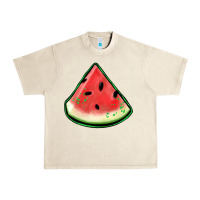 Sandshell watermelon sliece Urban Heavy Tee - Jasminsmagicworld