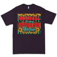Plum baseball is my favorite season tumbler Premium Tee - BundleAndBundleShop