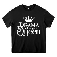 Black drama queen Heavy Core Tee - artisFamous